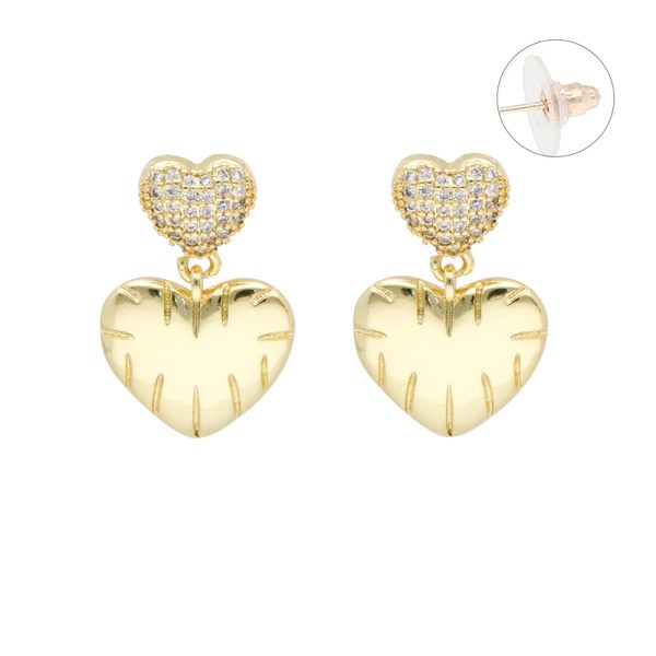 Arete Chapa de Oro