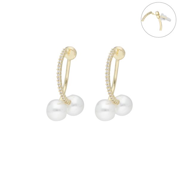 Arete Chapa de Oro