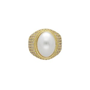 Anillo Chapa de Oro