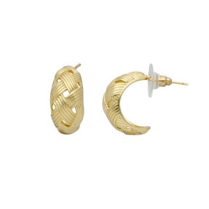 Arete Chapa de Oro