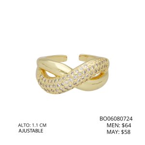 Anillo Chapa de Oro