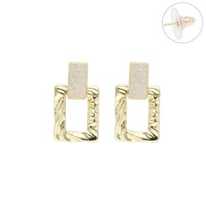Arete Chapa de Oro