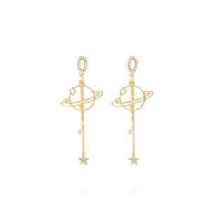 Arete Chapa de Oro