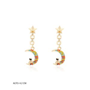 Arete Chapa de Oro