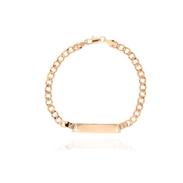 Pulsera Chapa de Oro