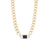 Collar Chapa de Oro