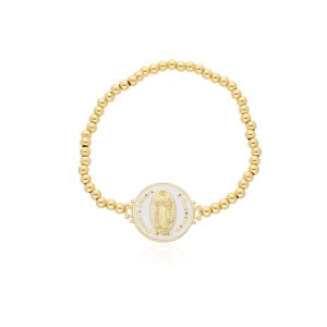 Pulsera Chapa de Oro
