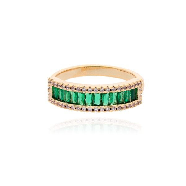 Anillo Chapa de Oro # 8