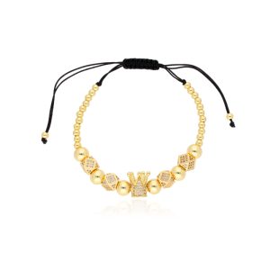 Pulsera Caballero Chapa de Oro