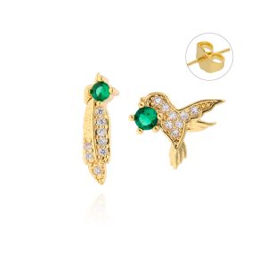 Arete Chapa de Oro