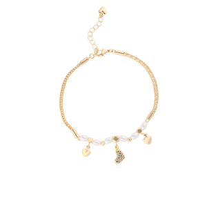 Pulsera Chapa de Oro
