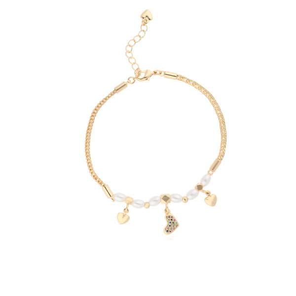 Pulsera Chapa de Oro