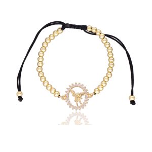 Pulsera Caballero Chapa de Oro