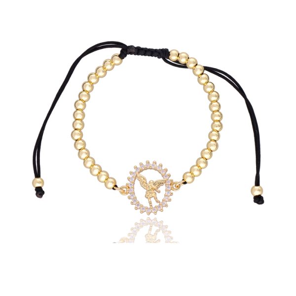 Pulsera Caballero Chapa de Oro