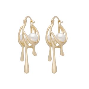Arete Chapa de Oro
