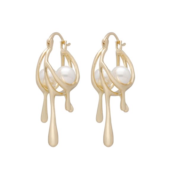 Arete Chapa de Oro