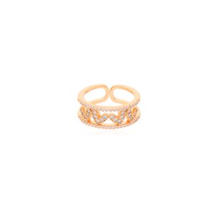 Anillo Chapa de Oro
