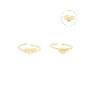 Anillo Chapa de Oro
