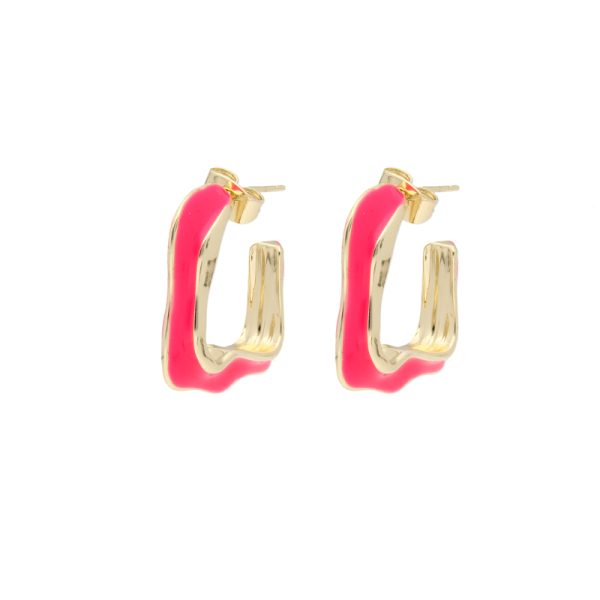 Arete Chapa de Oro