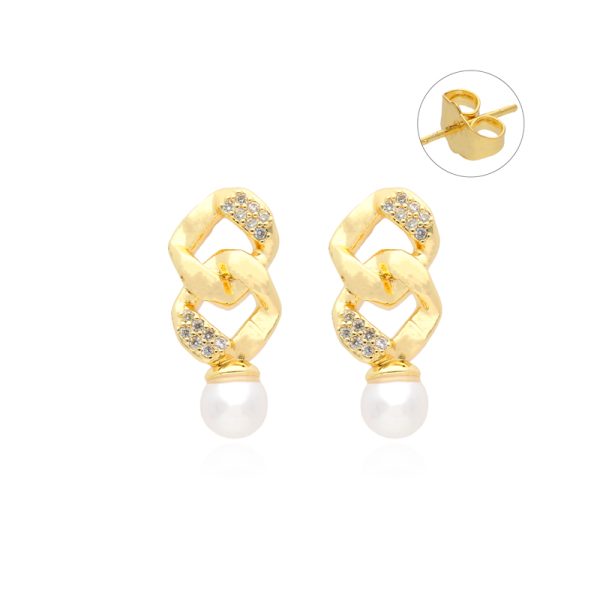Arete Chapa de Oro