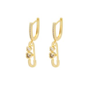 Arete Chapa de Oro