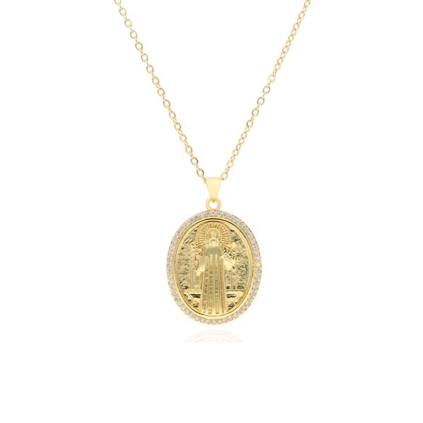 Collar Chapa de Oro