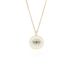 Collar Chapa de Oro y Acero