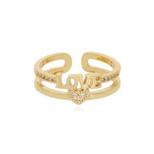 Anillo Chapa de Oro