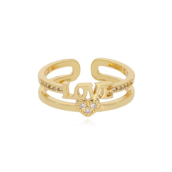 Anillo Chapa de Oro
