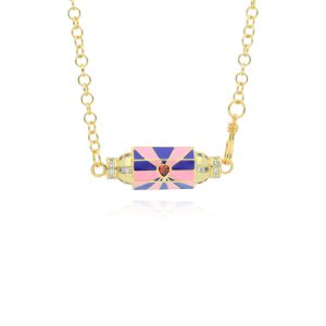 Collar Chapa de Oro