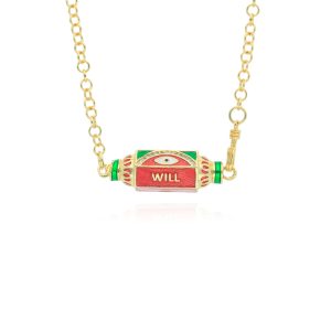 Collar Chapa de Oro