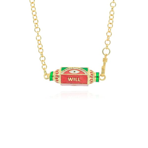 Collar Chapa de Oro
