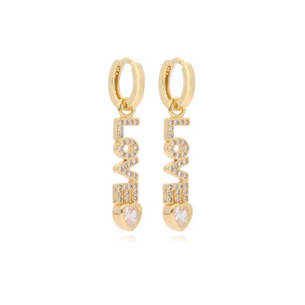 Arete Chapa de Oro