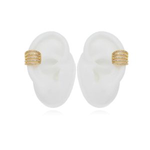 Arete Chapa de Oro