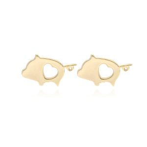 Arete Chapa de Oro