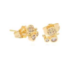 Arete Chapa de Oro