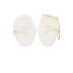 Arete Chapa de Oro