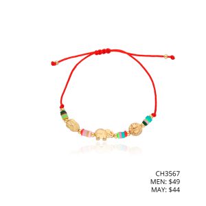 Pulsera Chapa de Oro