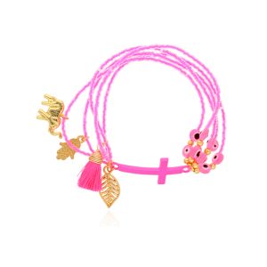 Pulsera Chapa de Oro
