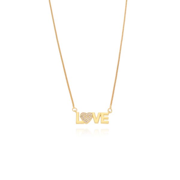 Collar Chapa de oro 18K5717