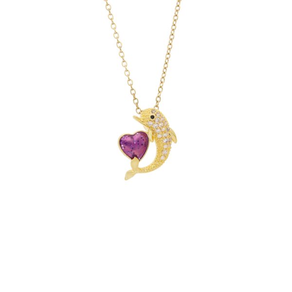Collar Chapa de Oro y Acero BA02850724