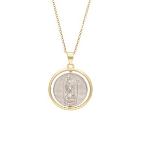 Collar Chapa de Oro y Acero