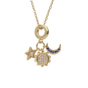 Collar Chapa de Oro y Acero