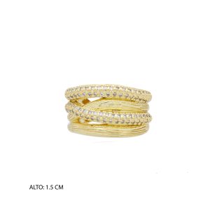 Anillo Chapa de Oro