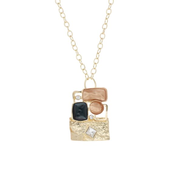 Collar Chapa de Oro BO06370724