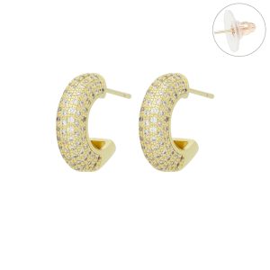 Arete Chapa de Oro