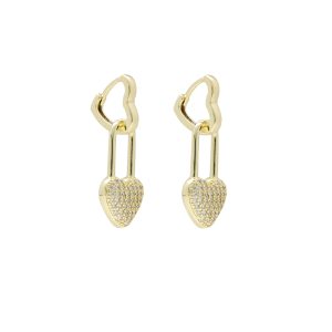 Arete Chapa de Oro