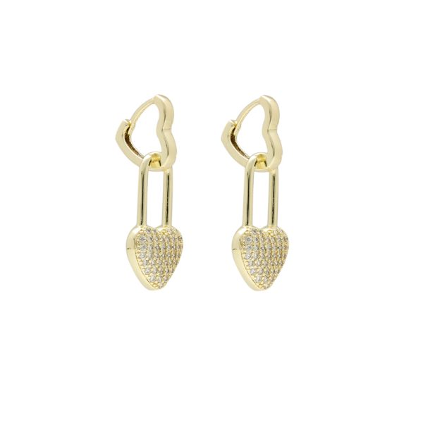 Arete Chapa de Oro