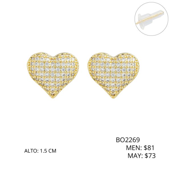 Arete Chapa de Oro