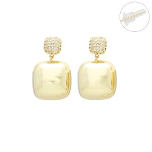 Arete Chapa de Oro